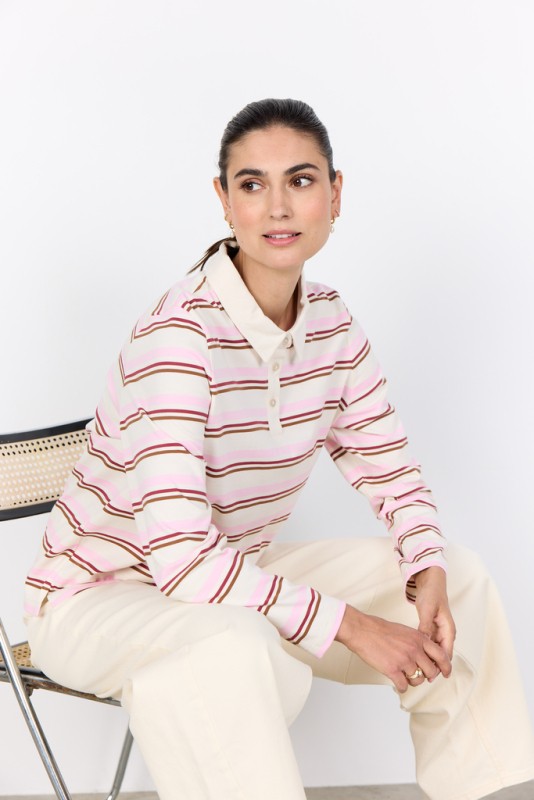 Scbase 2 Bluse Lyserød